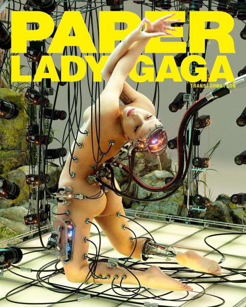 Обнаженная Леди Гага появилась в эпатажной фотосессии для Paper (ФОТО)